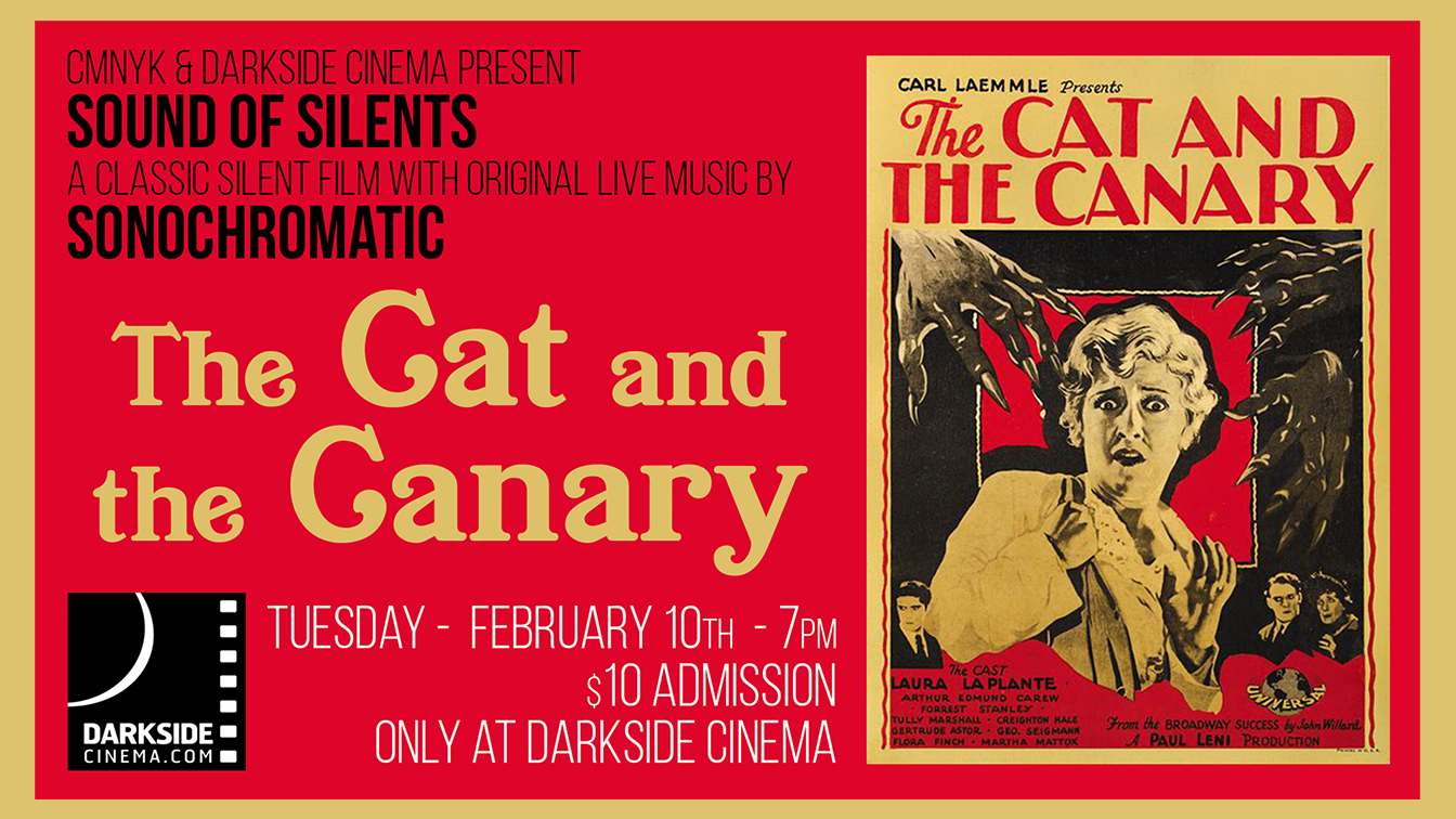 THE CAT AND THE CANARY (1927) movie poster